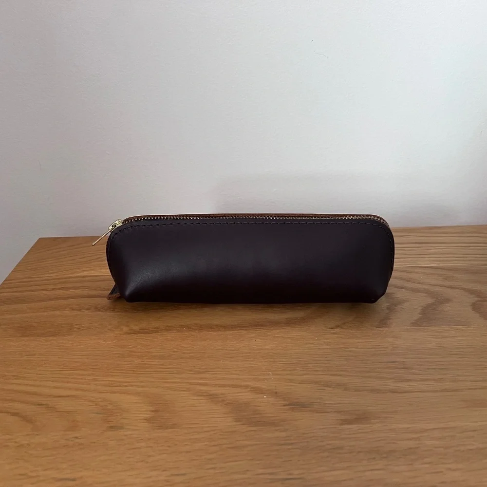 Portland Leather Sidekick Pouch "Grizzly" NWOT - Picture 4 of 7